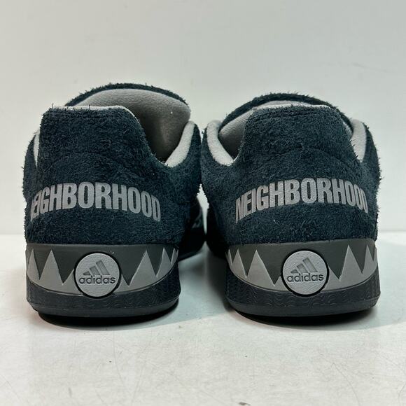 WORN TWICE Neighborhood x adidas Adimatic ‘Black’ Suede Skate Streetwear 12 main image 9